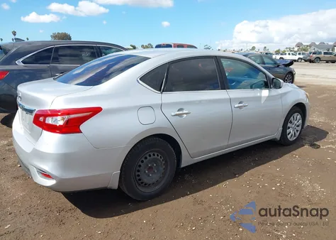 2016 Nissan Sentra S from USA, damaged, VIN 3N1AB7APXGY336325